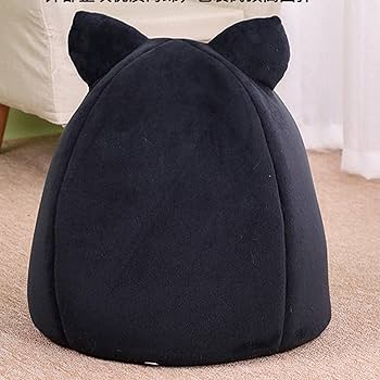黒猫 ドーム型仏花（大） Amazon | 黒猫外観 ペットベッド ドーム型 クロネコ 型崩れ